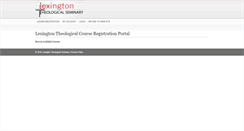 Desktop Screenshot of ltsregistration.com