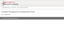 Tablet Screenshot of ltsregistration.com